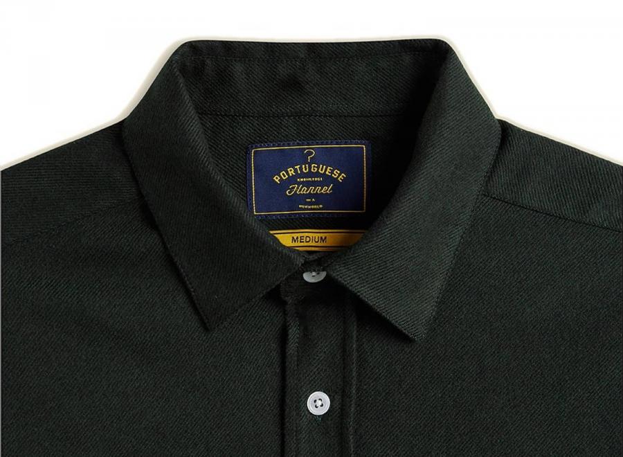 Portuguese Flannel Teca Shirt Forest - Portuguese Flannel