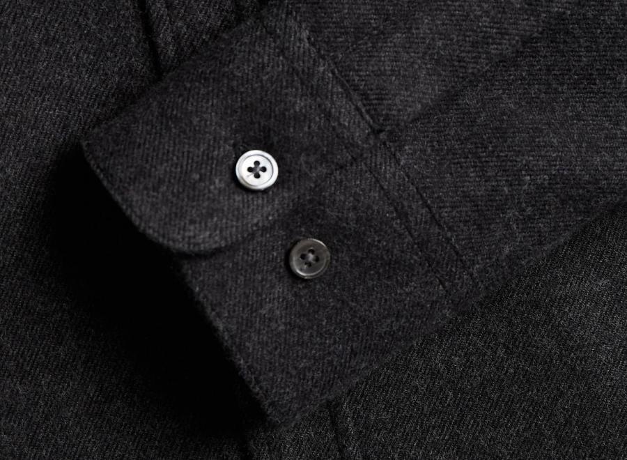Portuguese Flannel Teca Shirt Grey - Portuguese Flannel