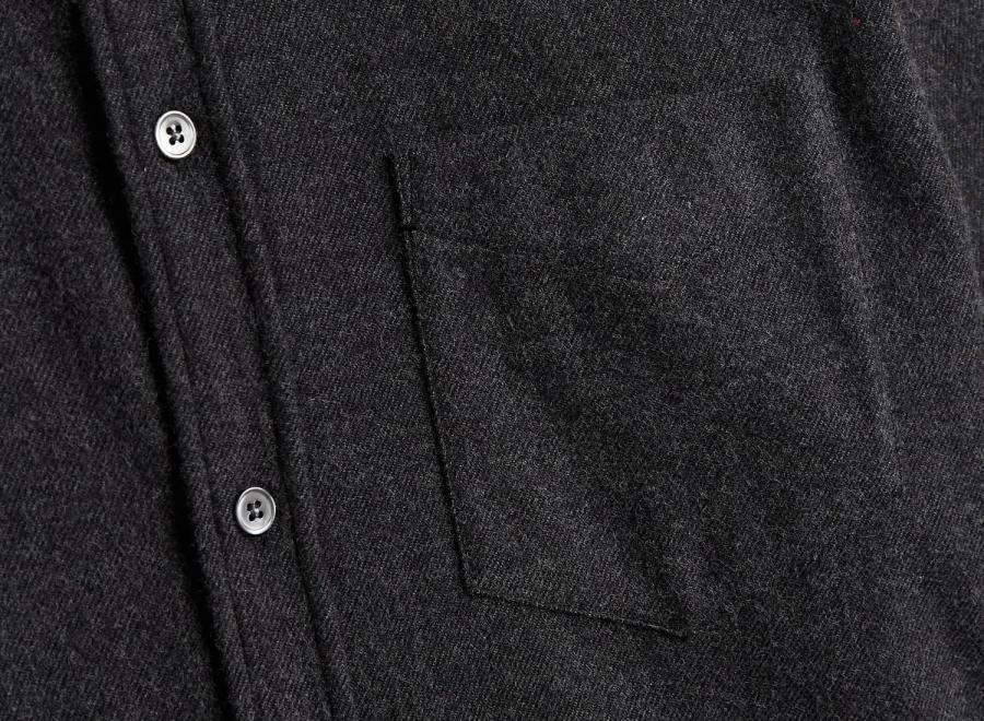 Portuguese Flannel Teca Shirt Grey - Portuguese Flannel