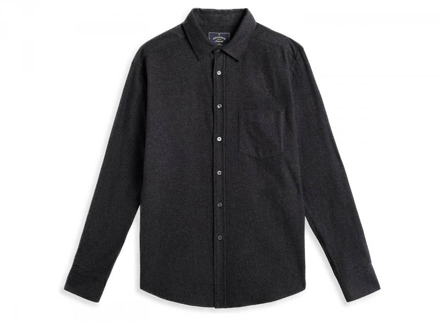 Portuguese Flannel Teca Shirt Grey - Portuguese Flannel