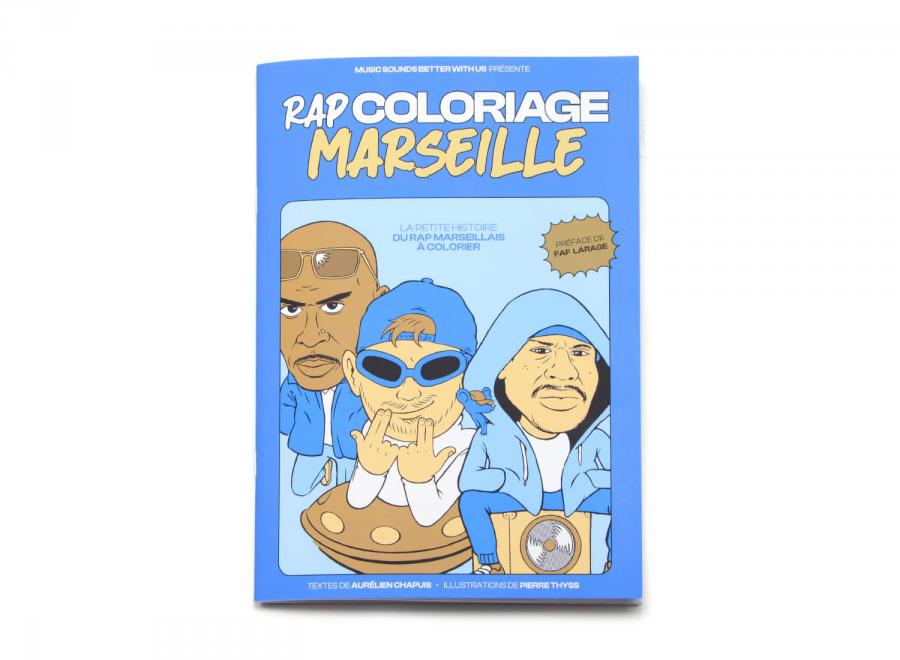 Rap Coloriage Marseille - Rap Coloriage