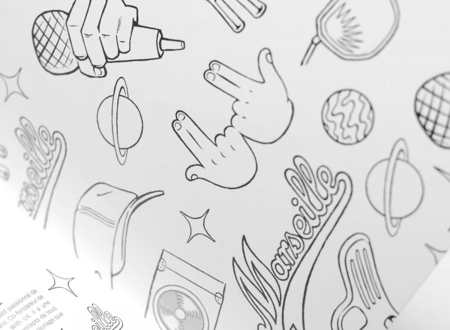 Rap Coloriage Marseille - Rap Coloriage