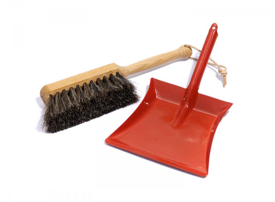 Redecker Pelle et Balayette Rouge - Redecker