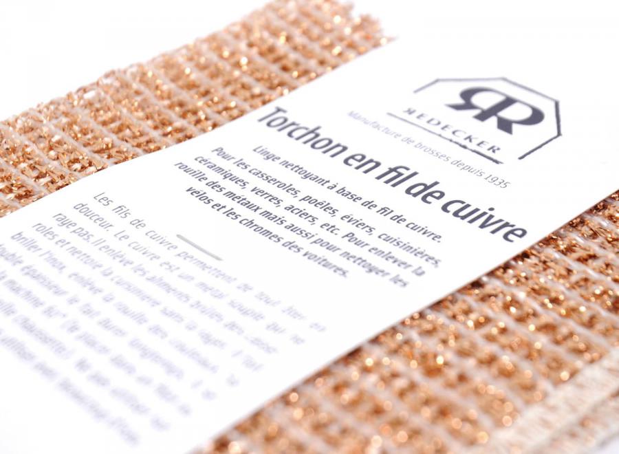 Redecker Copper Kitchen Cloths - Redecker