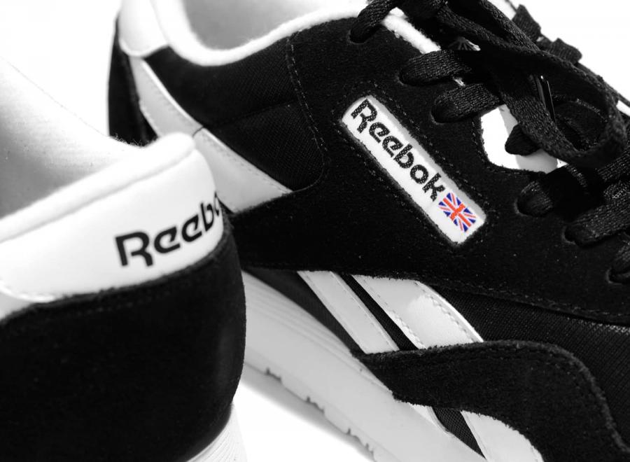 Reebok Classic Nylon Black / White 6604 - Reebok