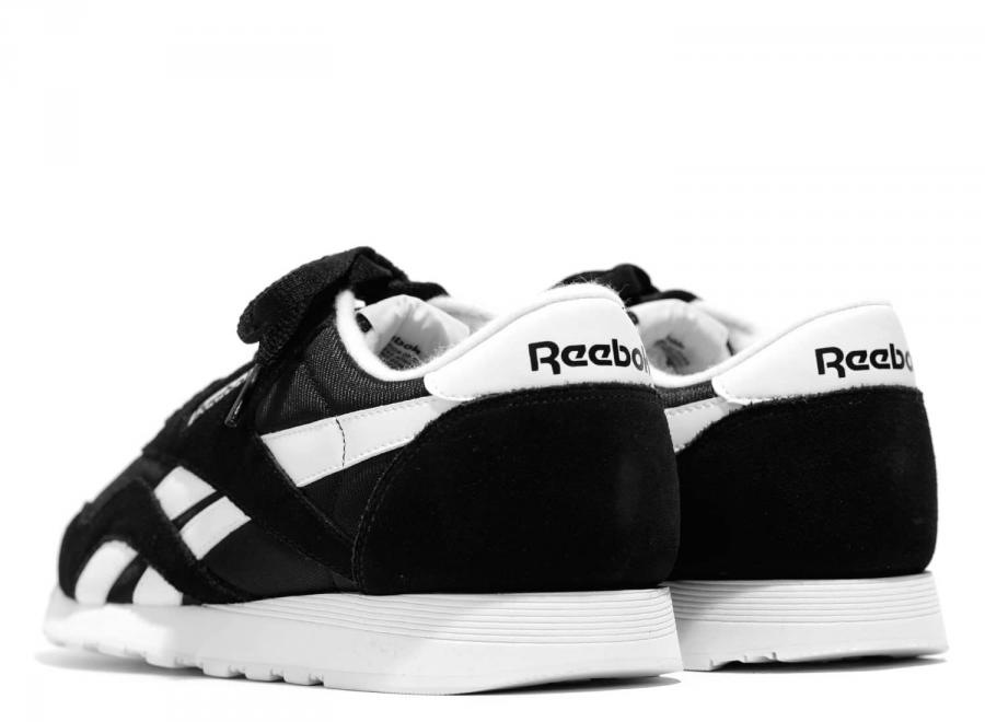 Reebok Classic Nylon Black / White 6604 - Reebok