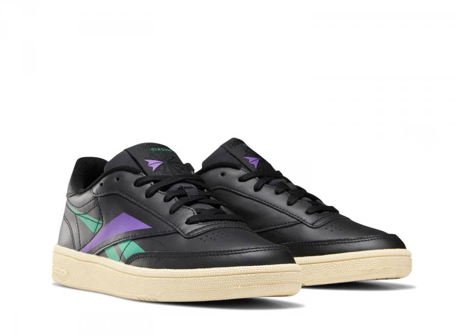 Reebok Club C 85 Black / Emerald DV7251 - Reebok