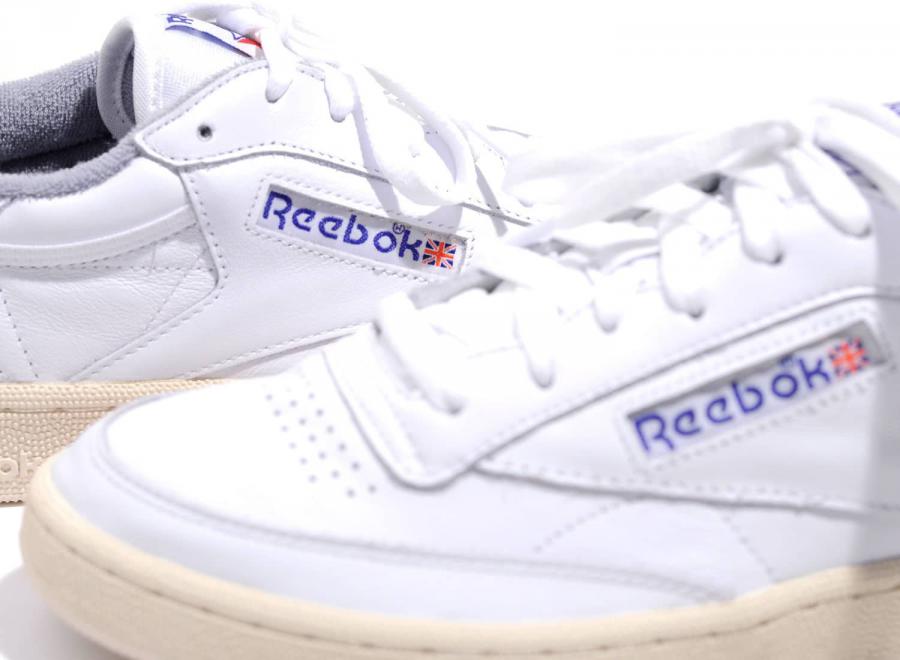 Reebok Club C 85 Vintage White / Royal / Grey CN0313 - Reebok