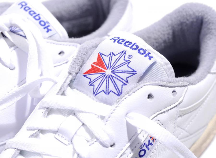 Reebok Club C 85 Vintage White / Royal / Grey CN0313 - Reebok