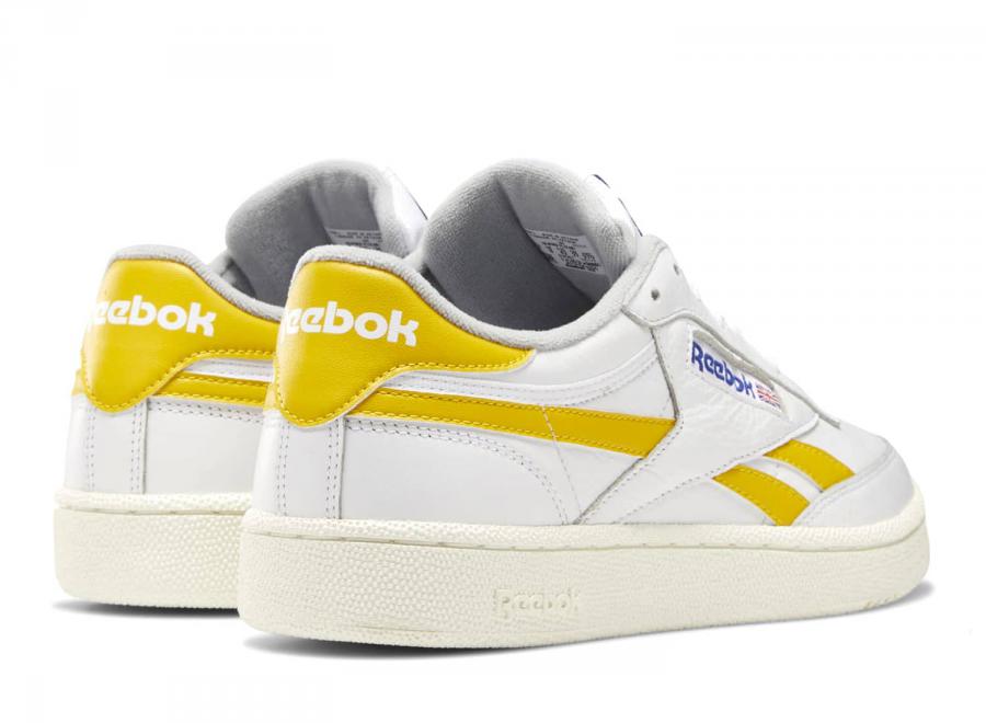 Reebok Club C Revenge Plus White / Tonic Yellow DV7178 - Reebok