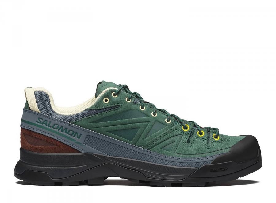 Salomon X-Alp Leather Bistro Green / Stormy Weather / Black L49196500 - Salomon