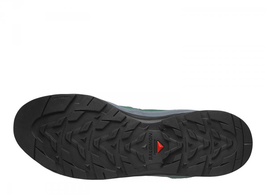 Salomon X-Alp Leather Bistro Green / Stormy Weather / Black L49196500 - Salomon
