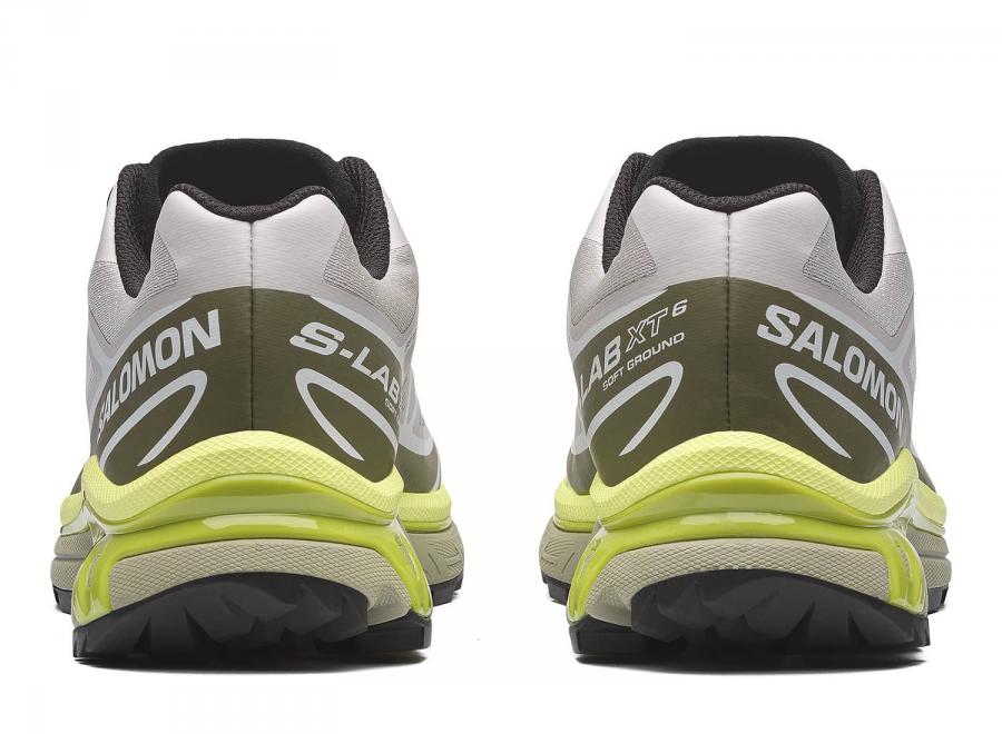 Salomon XT-6 Lunar Rock / Deep Lichen Green / Bright Chartreuse L49306500 - Salomon