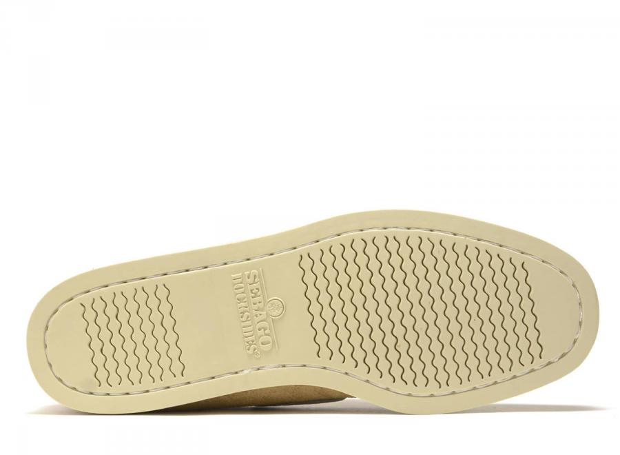 Sebago Docksides Portland Suede Beige Camel - Sebago