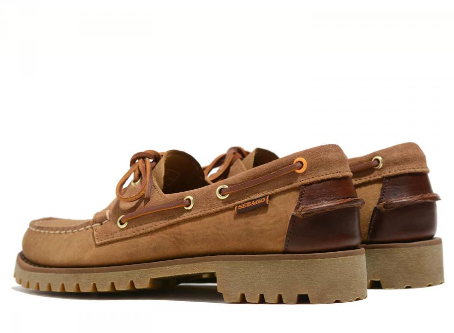 Sebago x Novoid Plus Ranger Brown Tan Gum - Sebago
