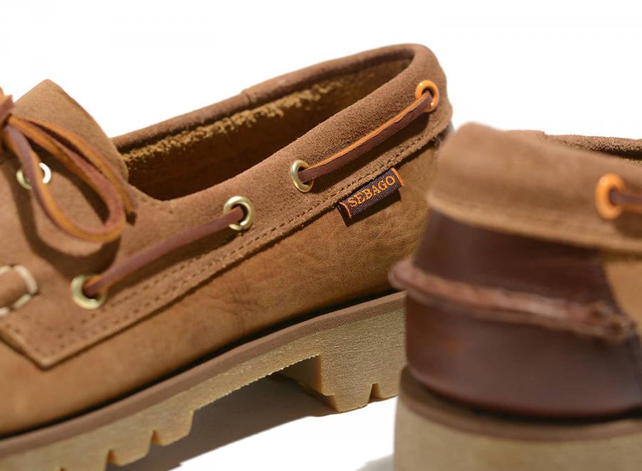 Sebago x Novoid Plus Ranger Brown Tan Gum - Sebago