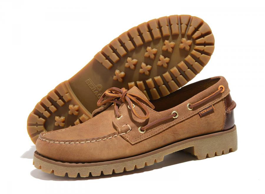 Sebago x Novoid Plus Ranger Brown Tan Gum - Sebago