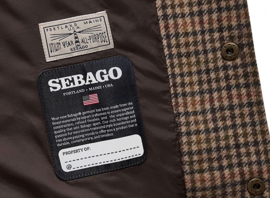 Sebago Tender Pied De Poule Beige / Blue / Green / Brown 781419W-A08 - Sebago