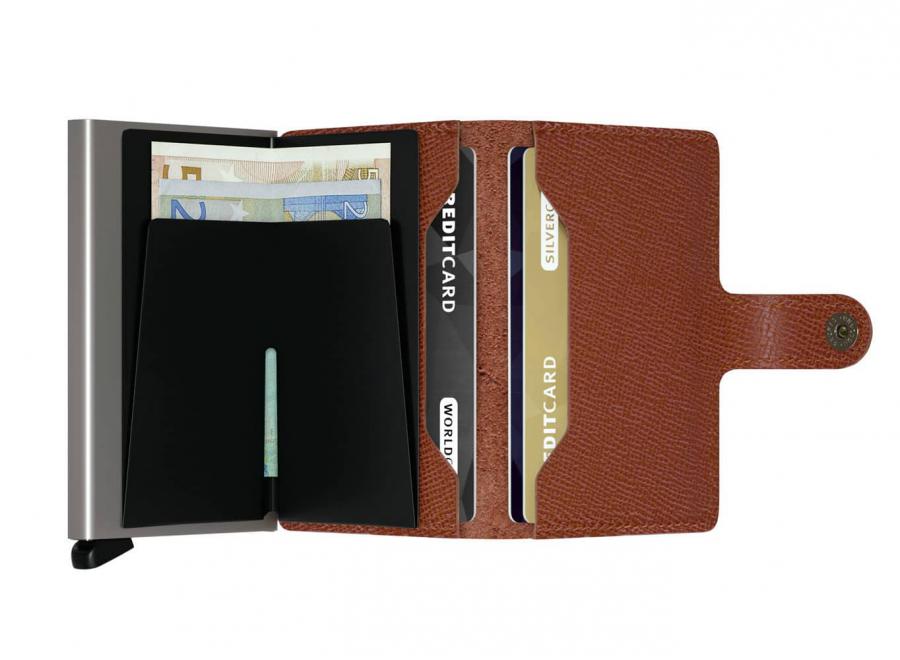 Secrid Mini Wallet Crisple Caramel - Secrid