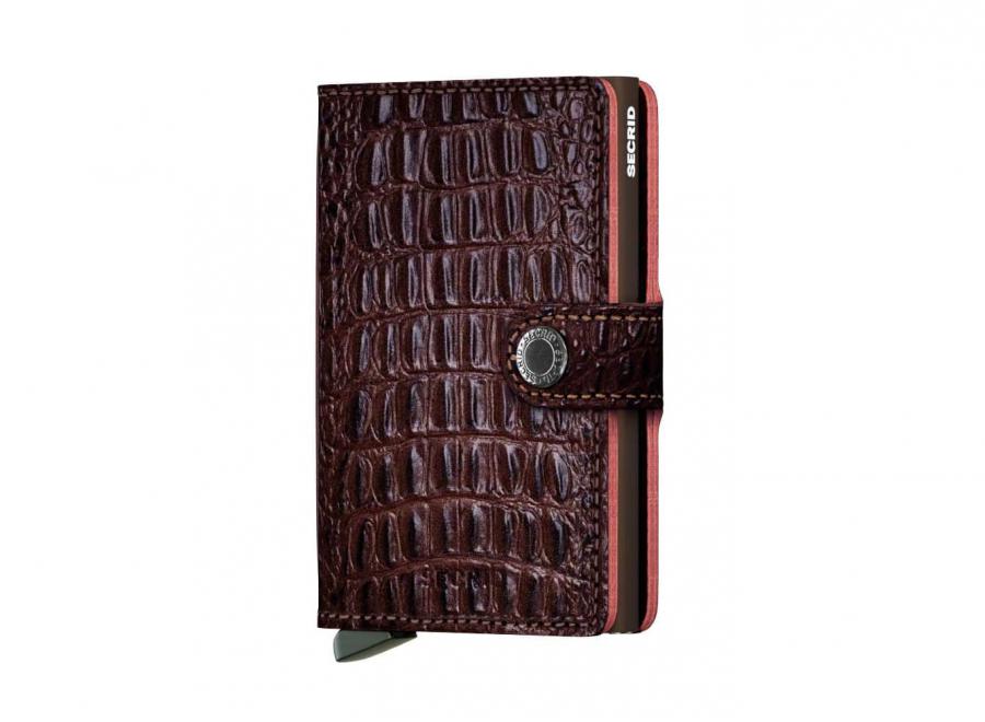 Secrid Mini Wallet Nile Brown - Secrid