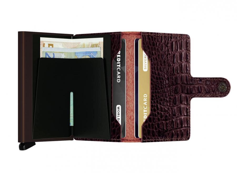 Secrid Mini Wallet Nile Brown - Secrid