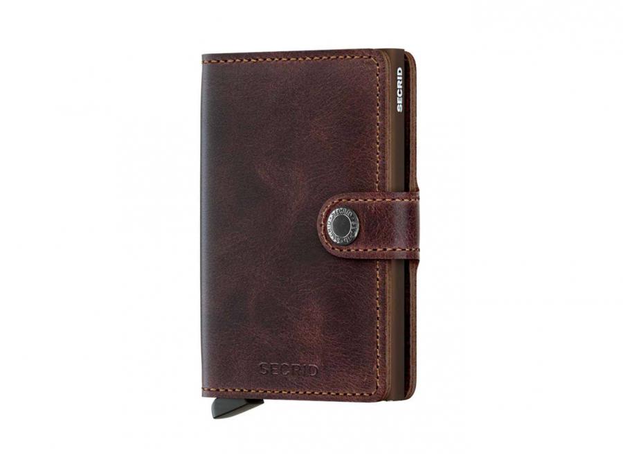 Secrid Mini Wallet Vintage Chocolate - Secrid