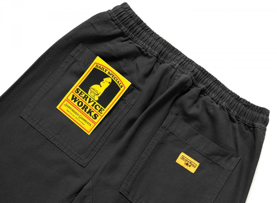 Service Works Classic Chef Pants Black SW001-BLCK - Service Works