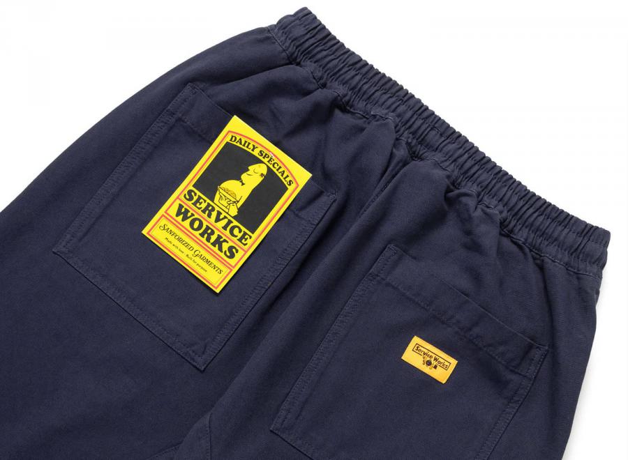 Service Works Classic Chef Pants Dark Navy SW001-DKNVY - Service Works