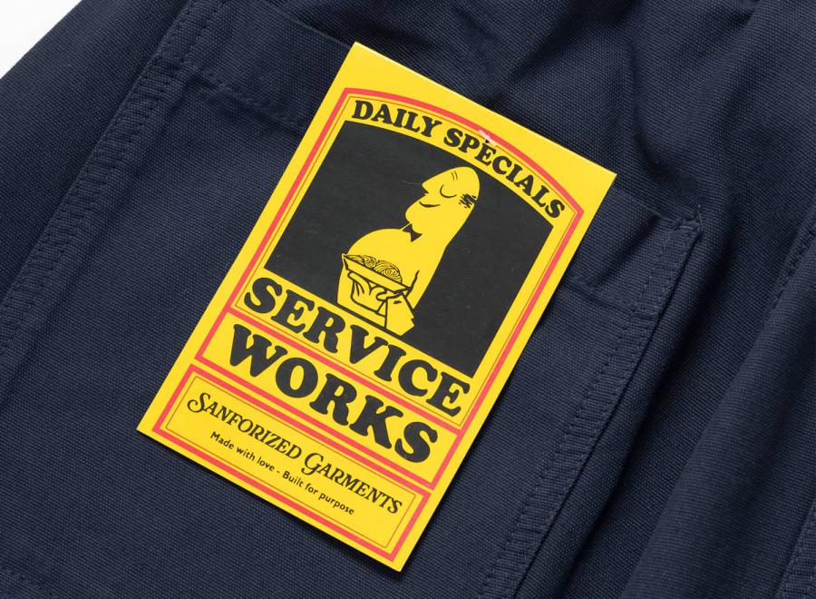 Service Works Classic Chef Pants Dark Navy SW001-DKNVY - Service Works
