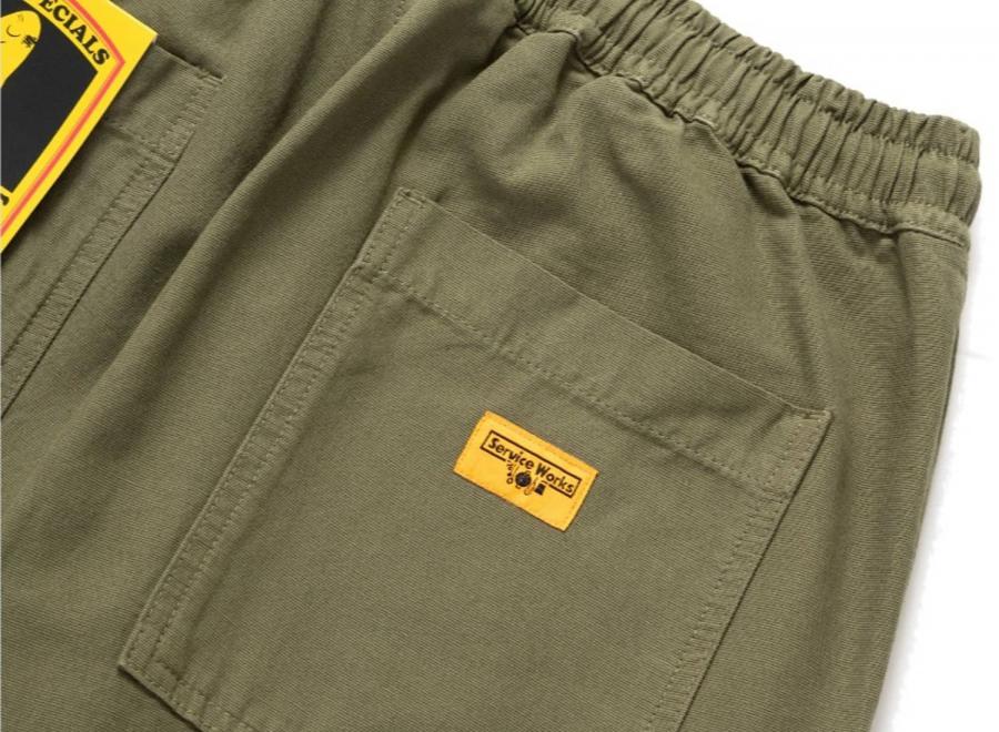 Service Works Classic Chef Pants Olive SW001-OLVE - Service Works