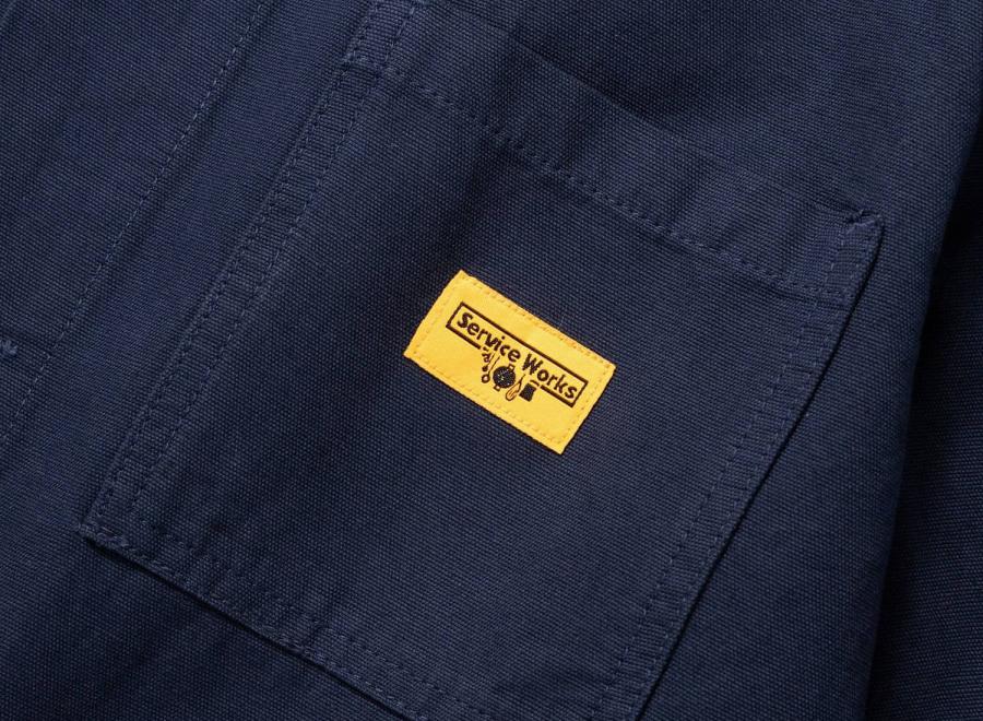 Service Works Classic Chore Shirt Dark Navy SW009-DKNVY - Service Works