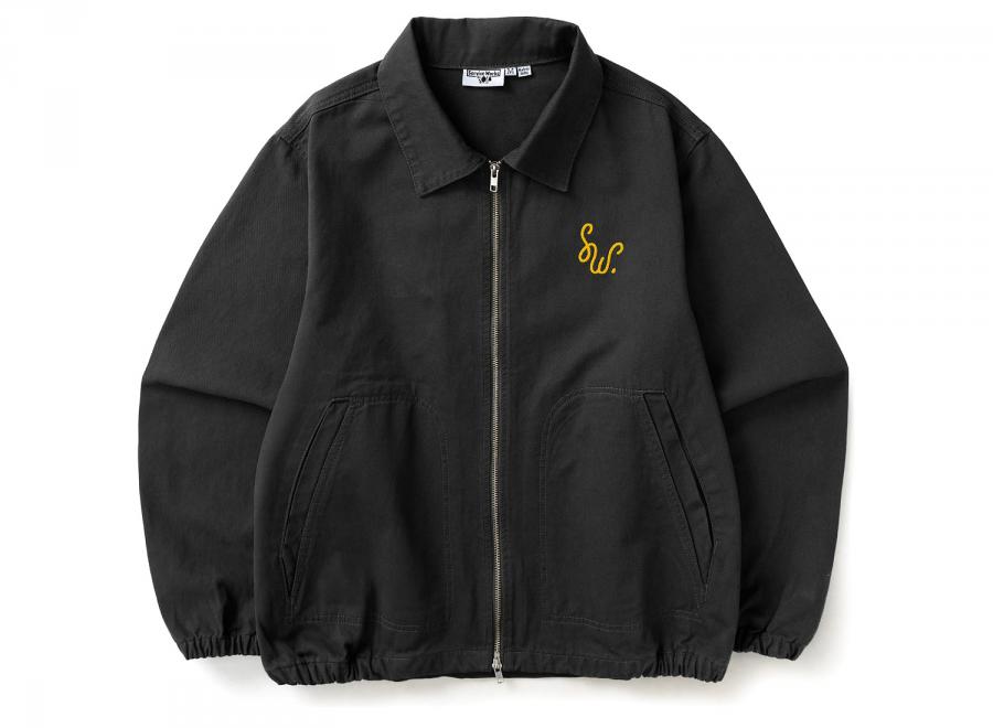 Service Works Dove Work Jacket Black SW349-BLCK - Service Works