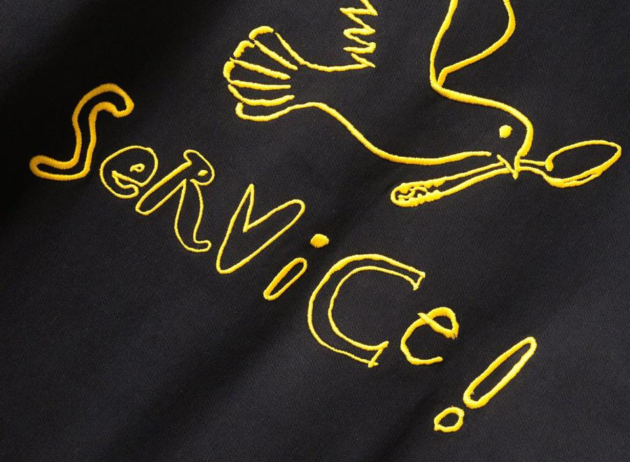 Service Works Dove Work Jacket Black SW349-BLCK - Service Works