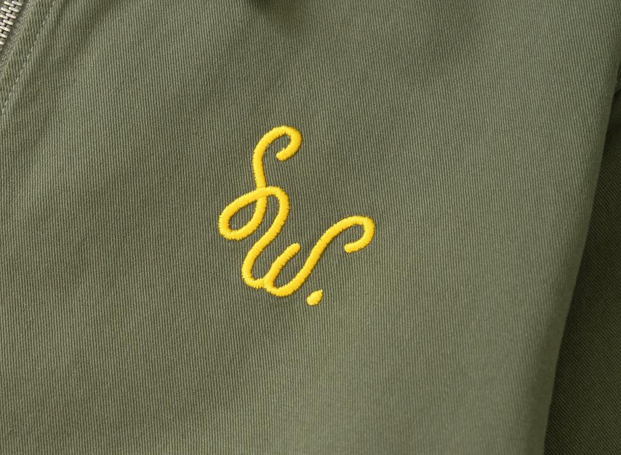 Service Works Dove Work Jacket Olive SW349-OLVE - Service Works