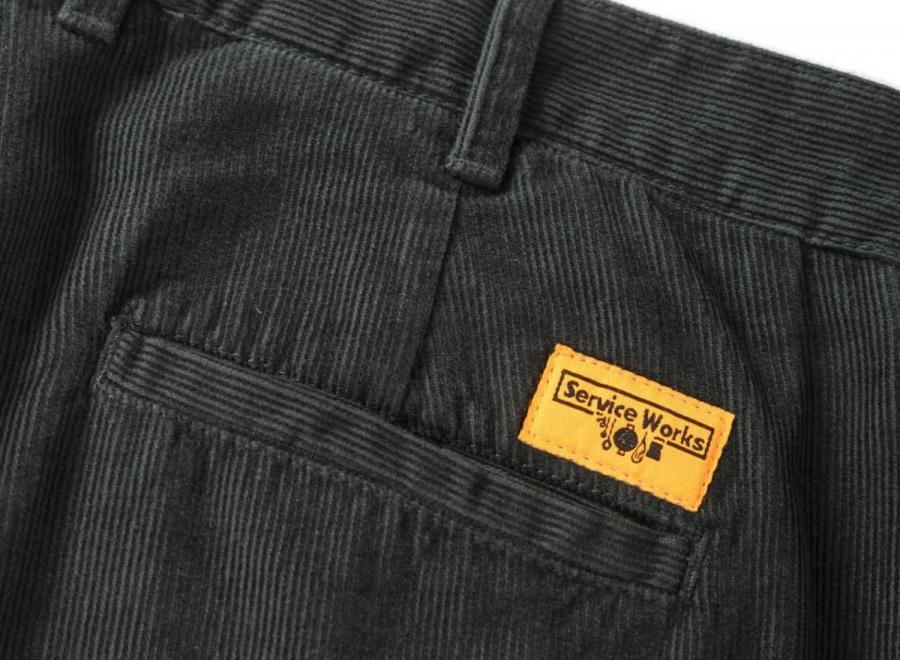 Service Works Fine Cord Part-Timer Pants Jewel SW337-JEWL - Service Works