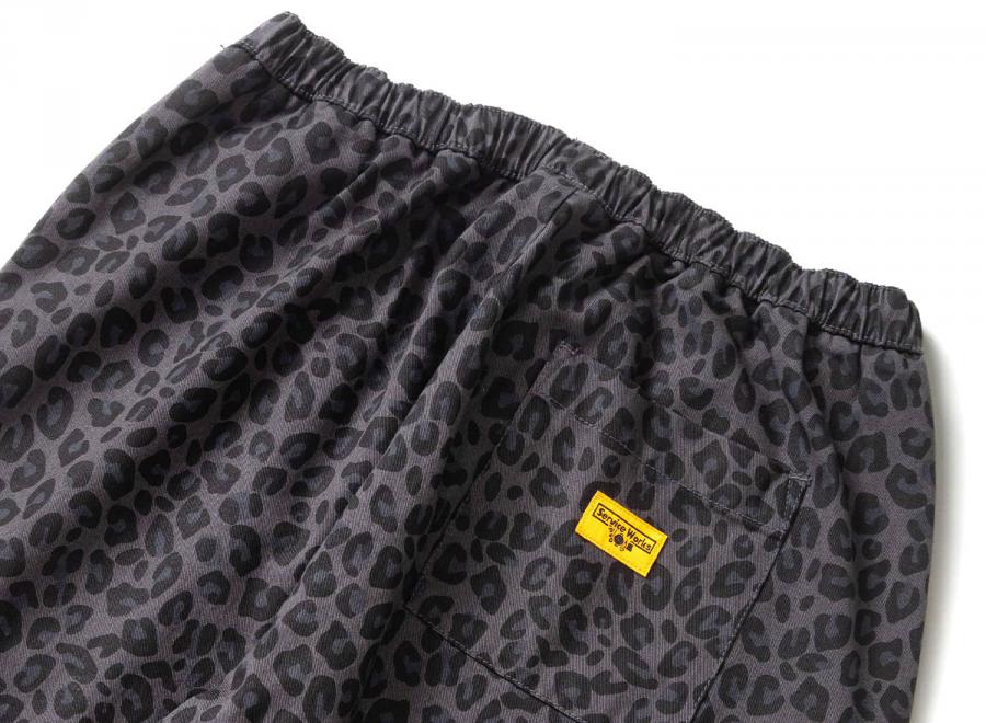 Service Works Patterned Easy Chef Pants Black Leopard SW333-BLCKLEP - Service Works