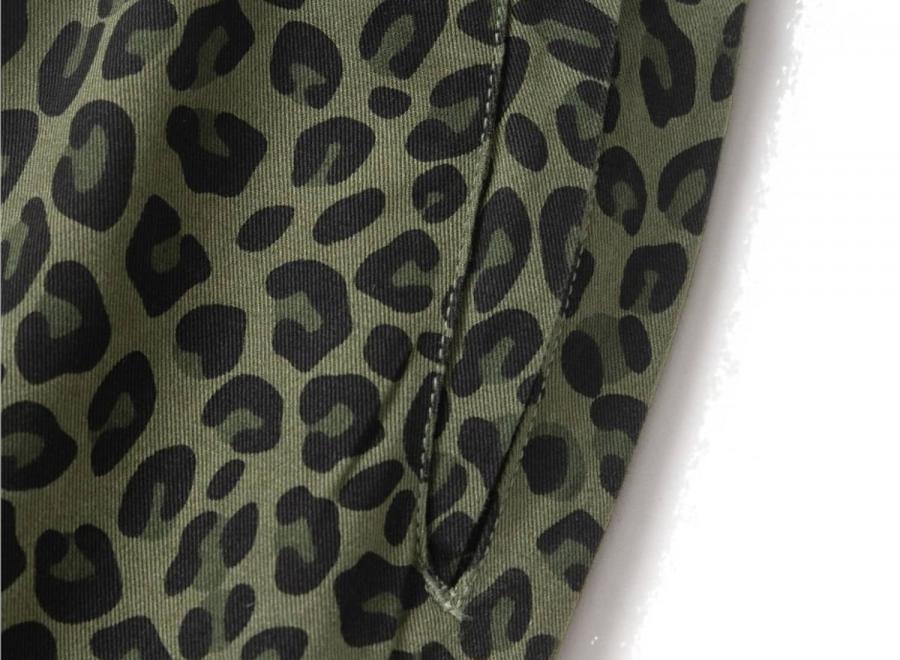Service Works Patterned Easy Chef Pants Green Leopard SW333-GRNLEP - Service Works