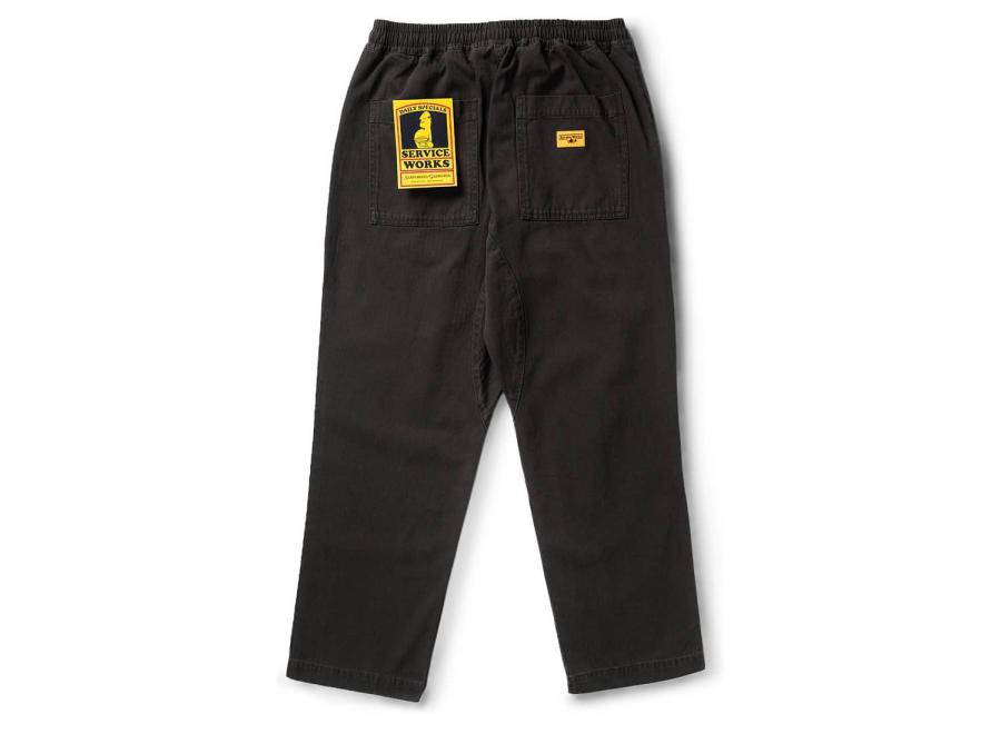 Service Works Pigment Hbt Chef Pants Black SW328-BLCK - Service Works