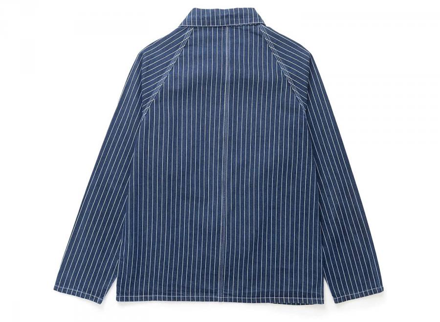 Service Works Pinstripe Denim Coverall 2.0 Indigo SW-SS26-216 - Service Works