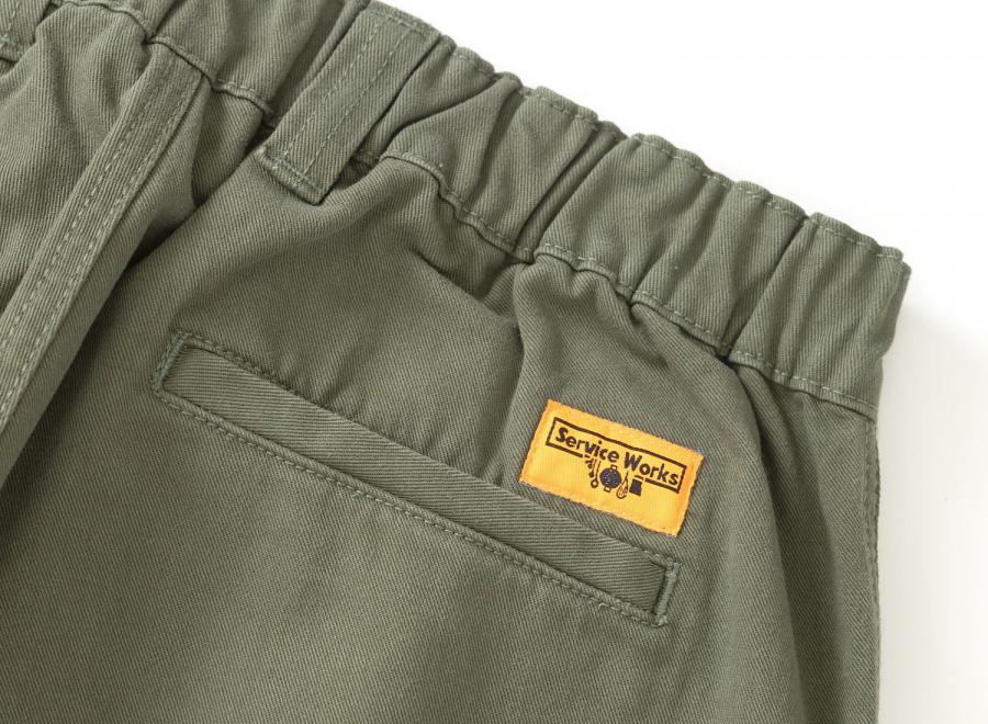 Service Works Twill Waiter Pants Olive SW334-OLVE - Service Works