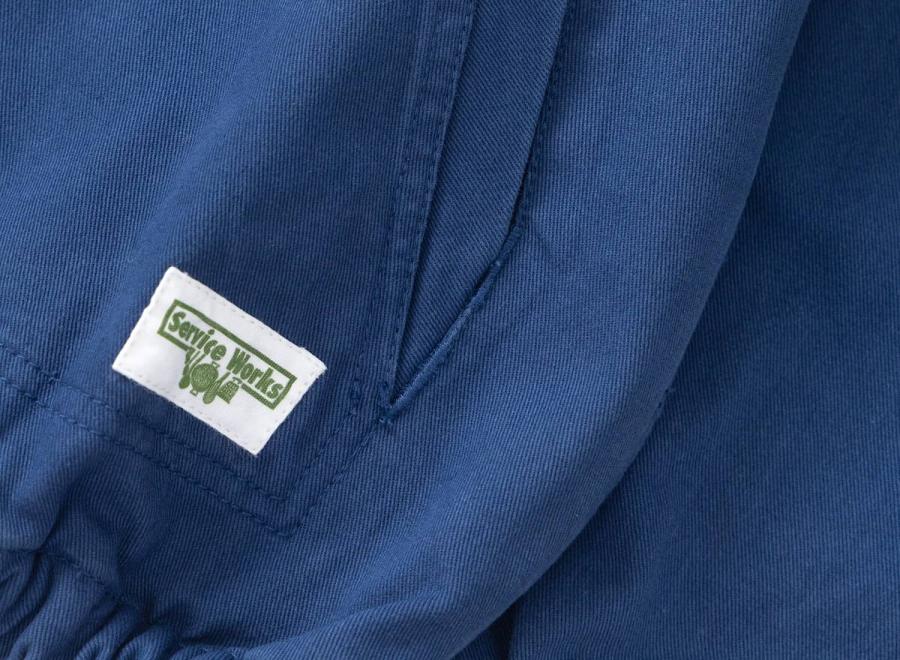Service Works Twill Work Jacket Blue SW348-BLU - Service Works