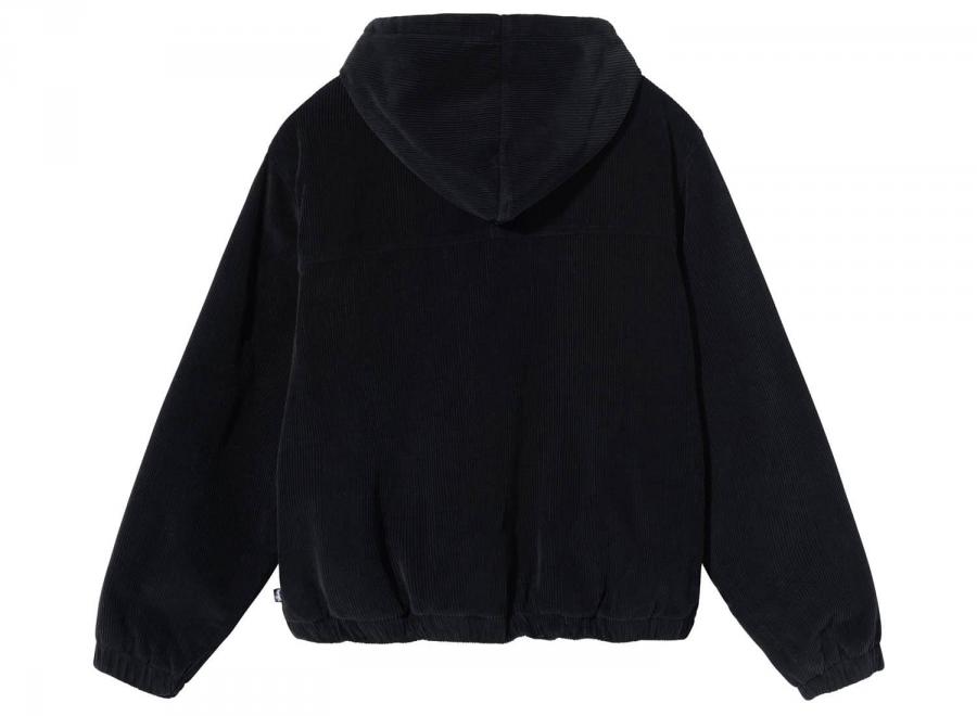 Stussy Cord Work Jacket Black - Stussy