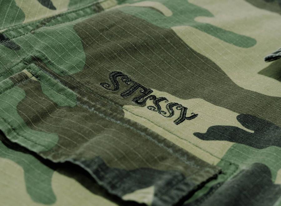 Stussy Letts Bdu Jacket Camo - Stussy