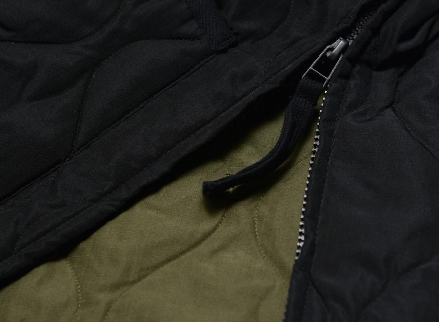 Taion Military Hi Neck Down Jacket Black TAION-102ZML-1 - Taion
