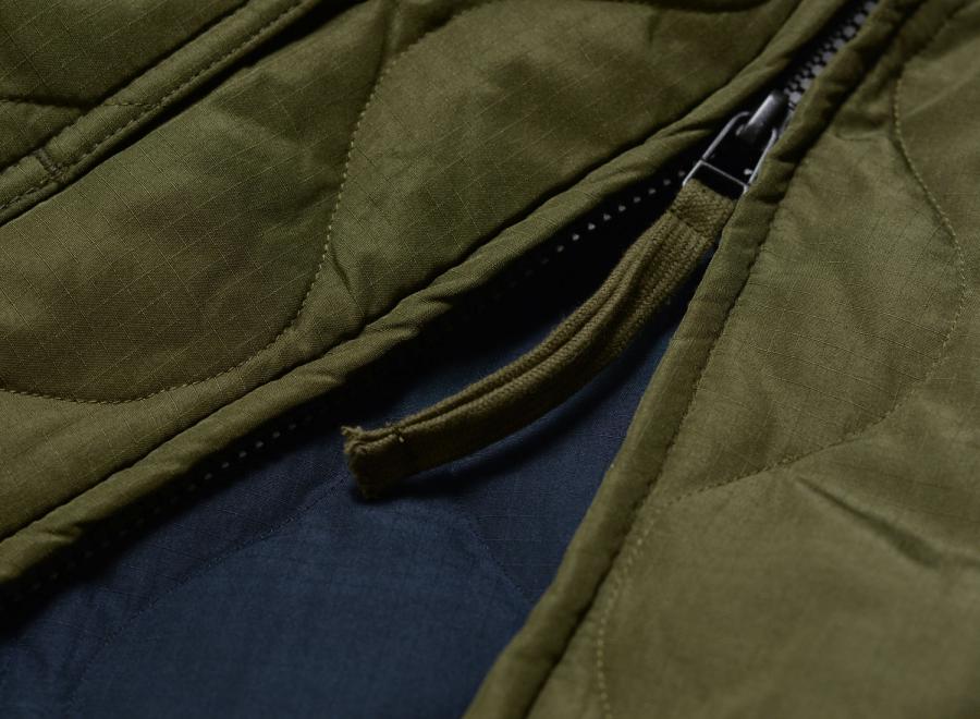 Taion Military Hooded Down Jacket Dark Olive TAION-106BZML-1 - Taion