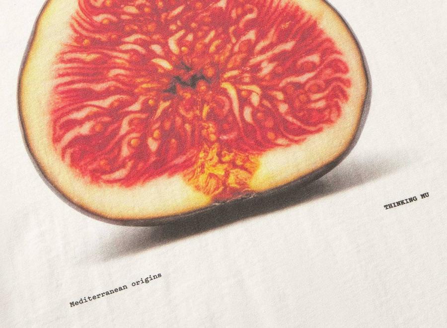Thinking Mu Eric Figa Tee White MTS00527 - Thinking Mu
