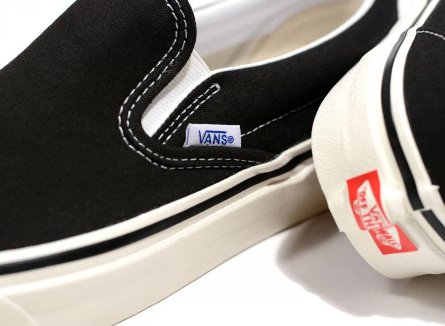 Vans Classic Slip-On 9 Anaheim Factory OG Black VN0A3JEXUDA1 - Vans