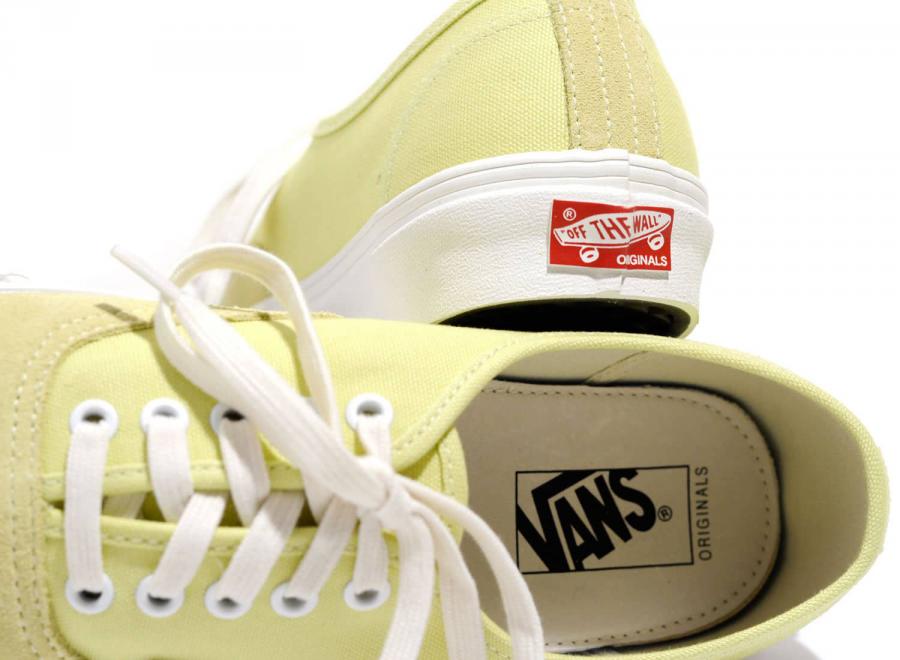 Vans OG Authentic LX Suede / Canvas Chardonnay - Vans