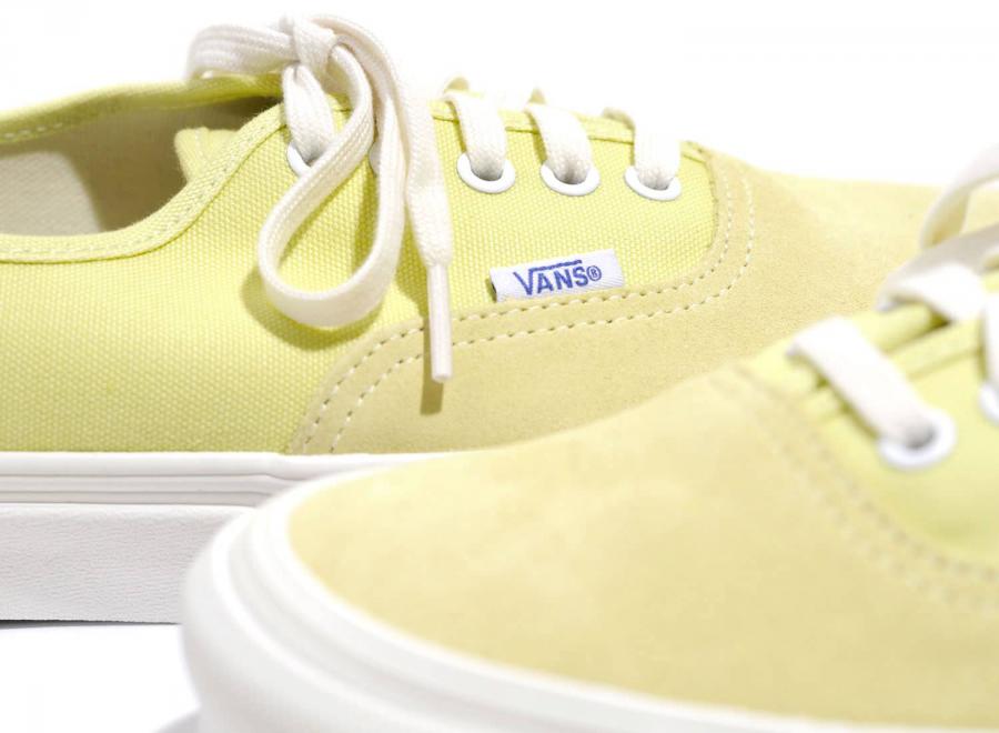 Vans OG Authentic LX Suede / Canvas Chardonnay - Vans