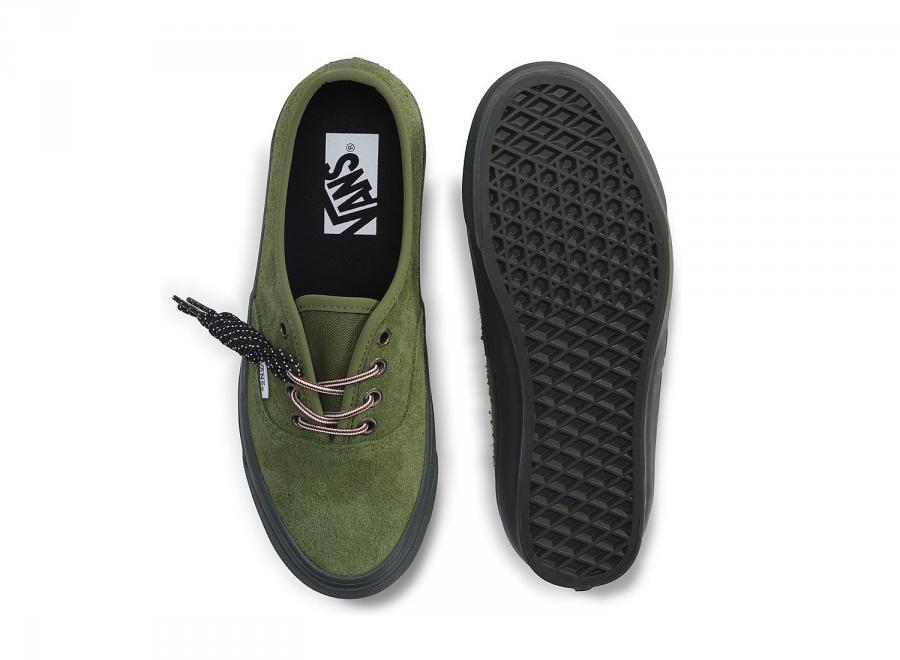 Vans Premium Authentic Shoe Black / Green VN000Z02YJ7 - Vans